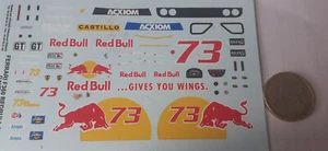 decals decalcomanieferrari f360 redbull daytona 2004 1/43 - Imagen 1 de 1