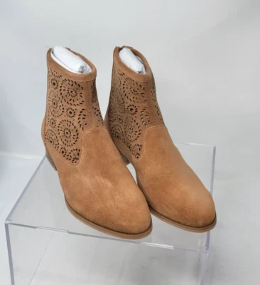 Jack Rogers Women's Ronnie Brown Ankle Boots Size 7M - Image 1 of 4