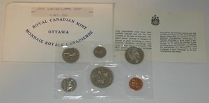 1971 Canada proof like uncirculated mint set cent through dollar coin FREE SHIP - Picture 1 of 4