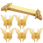 50 Motyl Obrączki na serwetki do dekoracji stołu weselnego