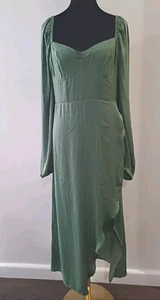 Atmos&Here (BNWT) Size 14 Green Dress - Picture 1 of 4
