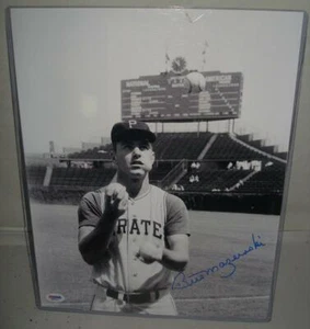Bill Mazeroski signed Pittsburg Pirates Photo - PSA/DNA - World Series Hero - Picture 1 of 1