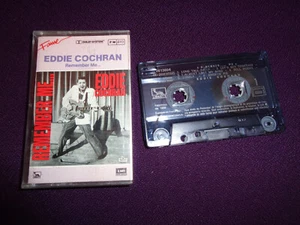CASSETTE TAPE ‌‌EDDIE COCHRAN / REMEMBER ME / FAME LIBERTY FRENCH PRESS - Picture 1 of 1