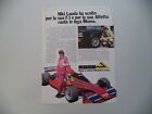 Advertising Pubblicità 1978 Momo E Niki Lauda E Alfetta