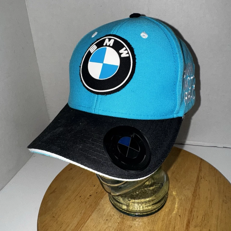 Gorra ajustable azul negra para motociclista BMW Motorrad R1200 Foto 1 de 4