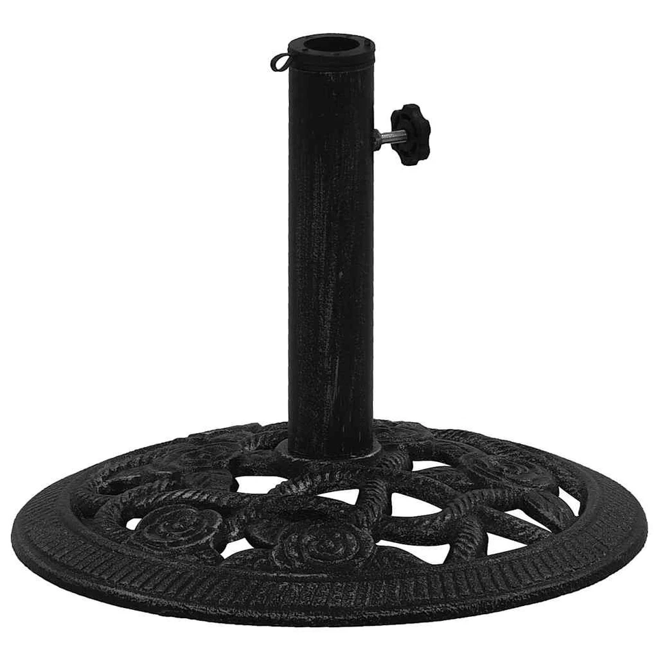 vidaXL Umbrella Base Bronze 9 kg 15.7" Cast Iron 47865