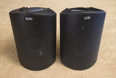 Par de 4 altavoces exteriores Polk Audio Atrium - negros Foto 1 de 4