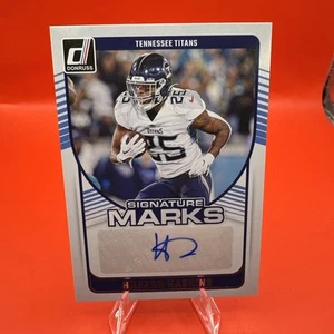 Panini Donruss 2024 - Signature Marks Haskins #SMA-HHA (AU) - Imagen 1 de 2