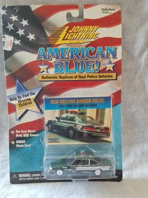 Johnny Lighting American Blue New Orleans Harbor Police: Authentic Replicas - Image 1 of 4