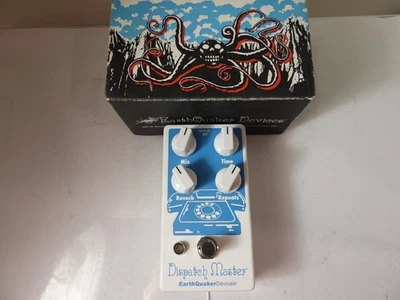 Earthquaker Dispatch Master Reverb Delay Effects Pedal Free USA Ship - Image 1 of 4