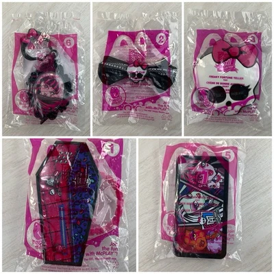Лот из 5 - # 1 2 3 5 6 - 2014 Monster высоты - McDonalds Happy Meal игрушки - Изображение 1 из 4