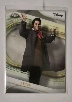 2025 Topps Chrome Disney Base #132 LeFou (acción en vivo) Bella y Bestia  Foto 1 de 2