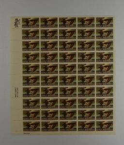 US SCOTT 1555 PANE OF 50 D. W. GRIFFITH STAMPS 10 CENT FACE  MNH - Picture 1 of 1