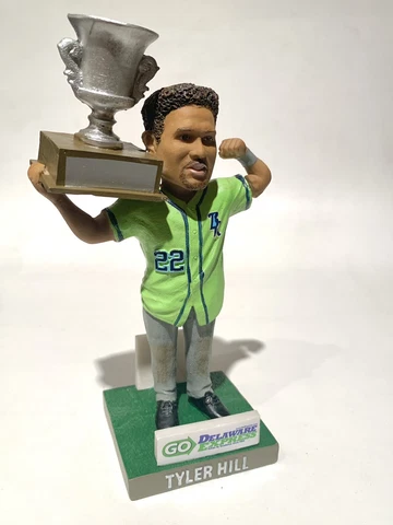 2021 Wilmington Blue Rocks Tyler Hill Bobblehead 2019 Champions Royals Nationals Cover