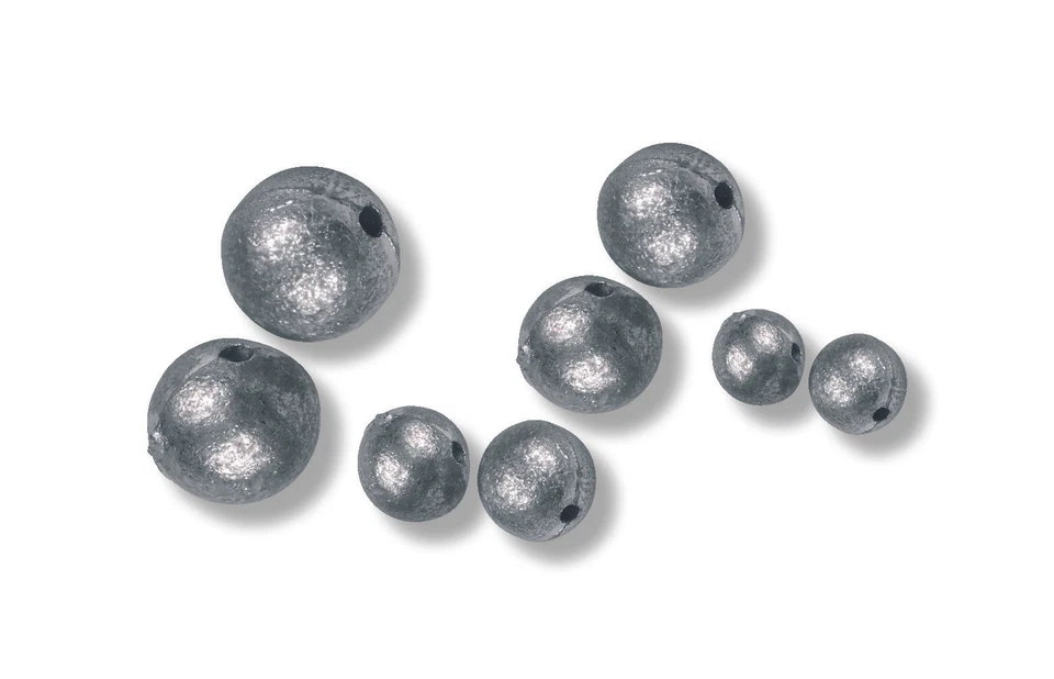 FTM Kugelblei Grundblei Angelblei mit Loch, Blei, Kugelgewicht, 2g-20g sortiert - Bild 1 von 1