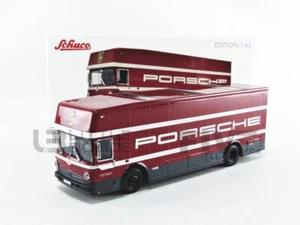 SCHUCO 1/43 - MERCEDES-BENZ TRANSPORTEUR O317 - PORSCHE 450372900 - Imagen 1 de 13