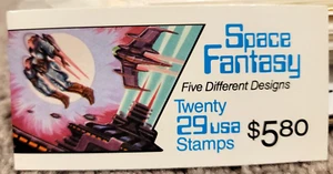 Scott #BK207 Space Fantasy Booklet of 20 stamps - Sealed - Picture 1 of 2