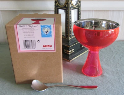 Alessi BIG LOVE NEU in OVP Eisbecher MMI01 F Miriam Mirri, 1x LOVE Eis-, Löffel - Bild 1 von 4