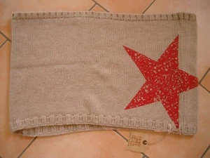 (C391) Freaky Heads Schal Doppellagig Big Star Loop 2x 66 cm Lang 40 cm Breit - Picture 1 of 2