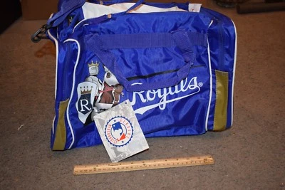 Bolsa de lona de nailon ADS Sports Kansas City Royals - Licencia MLB 17"w x 11'T x 9"D Foto 1 de 4