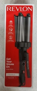 Revlon Jumbo 3 Barril Hair Waver para ondas profundas RV084 - Imagen 1 de 3