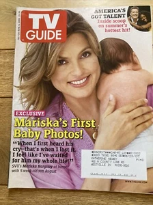 TV Guide July 31 - August 6, 2006 Mariska's First Baby Photos/AGT - Picture 1 of 2