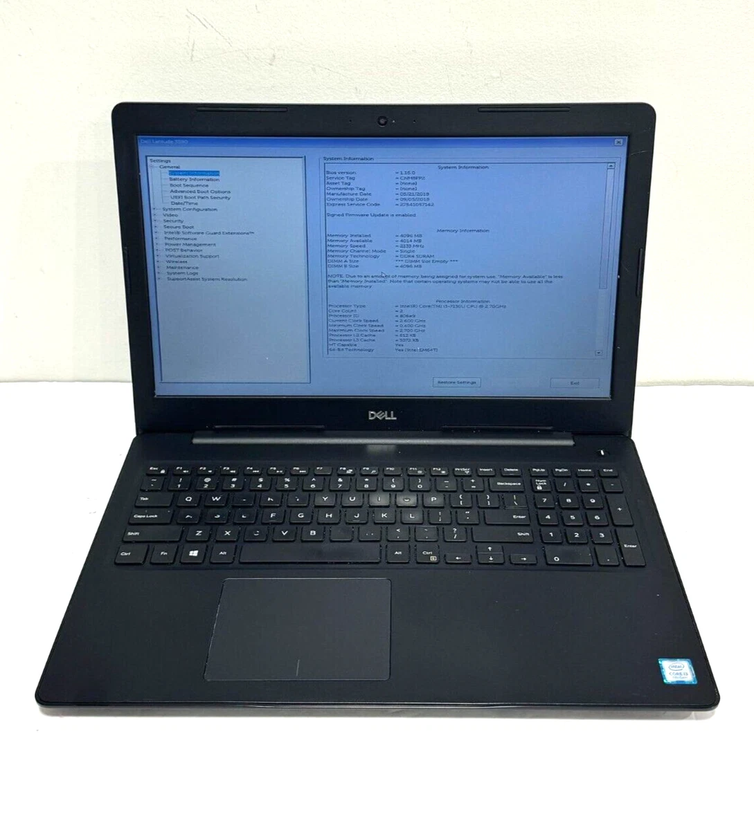 Dell Intel Core i3 7th Gen PC Laptops & Netbooks for sale | eBay