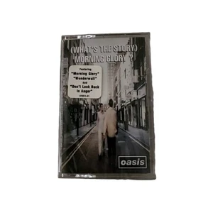 Vtg 1995 OASIS Album WHATS THE STORY MORNING GLORY Cassette New SEALED W/Hype - Picture 1 of 3
