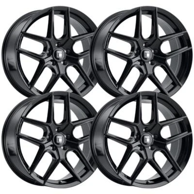 (Juego-4) Llantas Touren TR79 20x9 5x127 35 mm negro brillante llantas 20 pulgadas Foto 1 de 3