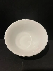 Larah by Borosil White Blue Eve Silk Small Dipping Sauce Bowl 4" - Picture 1 of 4