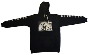 Pax Romana schwarzer grafischer Hoodie/Pullover/Sweatshirt Größe Small - Bild 1 von 5