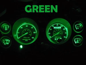 Dash Gauge Cluster LED Dashboard Bulbs Green For 79 86 Ford Mustang Speedometer - Picture 1 of 2