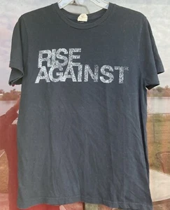 2011 Rise Against American Punk Rock Band Double sided Concert Shirt Size M (30) - Picture 1 of 4