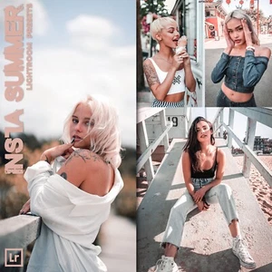 5 Insta Summer presets Lightroom presets Instagram presets Light and airy preset - Picture 1 of 9