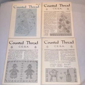 Counted Thread Society of America Newsletter  ~ Volume III # 2-5, Issues 26 - 29 - Bild 1 von 6