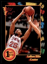 1991-92 Wild Card LeRon Ellis Syracuse Orangemen #2