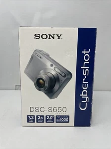 Sony Cyber-shot DSC-S650 7.2MP Digital Still Camera - Silver - Picture 1 of 18