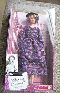 Barbie Signature Inspiring Women Doll Eleanor Roosevelt NIB - Picture 1 of 5