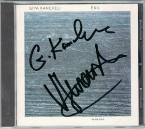 Giya KANCHELI & Vladimir JUROWSKI Signiert EXIL Psalm 23 Maacha Deubner ECM CD - Foto 1 di 1