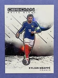 Kylian Mbappe 🐓 2023-24 Panini Obsidian White Night 💥 Case Hit - Picture 1 of 2
