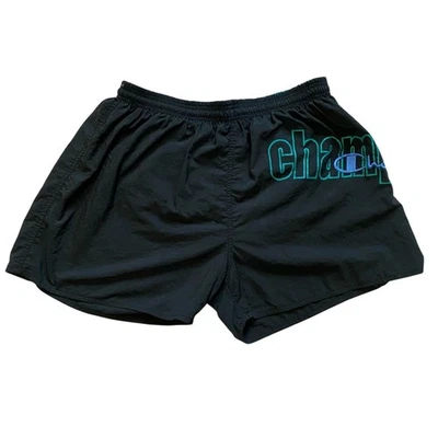 Traje de baño Champion para hombre talla 36-38 bañador negro verde azul retro vintage Foto 1 de 4