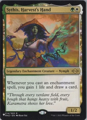 MTG Normal Sythis, Harvest's Hand R The List Reprints 214/303 NM - Image 1 of 2