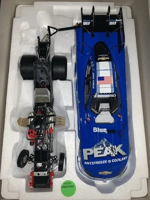 Autographed NEW 2015 John Force 1/24 Action Peak Chevrolet Funny Car. 1 of 1873 - Image 1 of 4