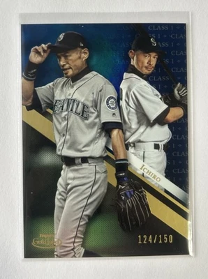 Ichiro Suzuki 2019 Topps Gold Label Class 1 Blue /150 Mariners HOF #55 - Image 1 of 2