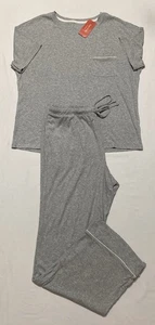 STATE OF DAY Pajama set two piece GREY S - Picture 1 of 4