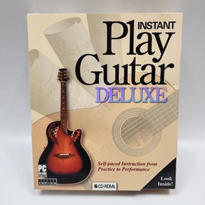 Instant Play Guitar Deluxe Self Paced Instruction Complete Set Read - Picture 1 of 12
