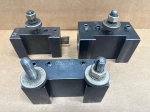 (3) Aloris Lathe Tool Holders, DA-141, DA-7, D-1, Boring, Cutting, Turn & Face - Bild 1 von 14