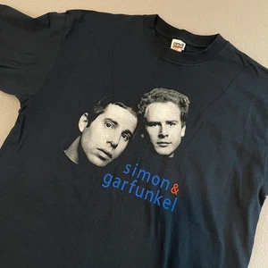 Vintage Simon & Garfunkel Old Friends 2004 Konzert Tour T-Shirt Amboss Größe L - Bild 1 von 7