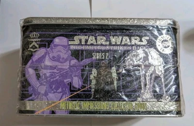 1994 Star Wars The Empire Strikes Back Metallic Impressions Collector Cards  - Image 1 of 3