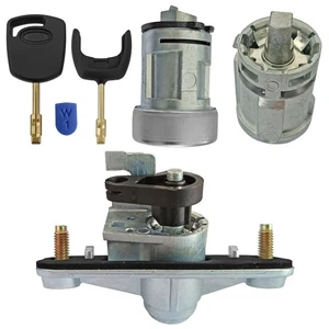 For Ford Mondeo Car Ignition Switch Door Lock Set Replace LK1S71F22050AA 4514904 - Picture 1 of 5